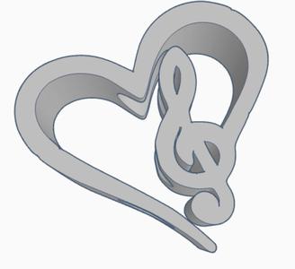 Music Love Straw Topper