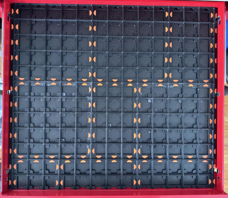 US General 26" v2 Toolbox Gridfinity Refined - Centralized Bins