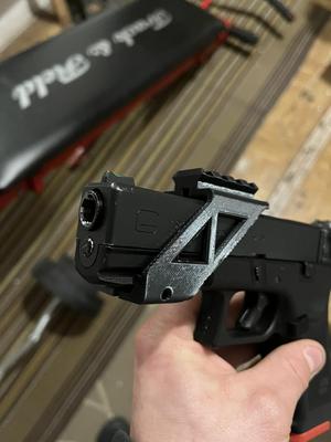 R.I.S sheet, rail for Glock 17/18/19 etc