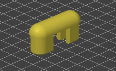 pied de fauteuil 42x14