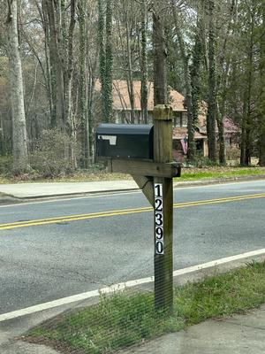 House numbers for a mailbox
