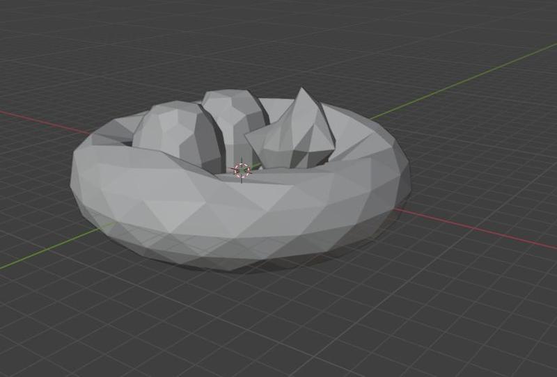 bird in a nest with eggs