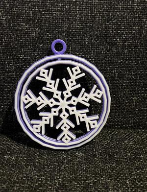 spinning snowflake