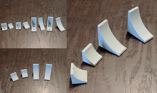 Corner brackets with covers