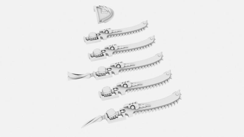 Space Mongols Skirmisher upgrade kit