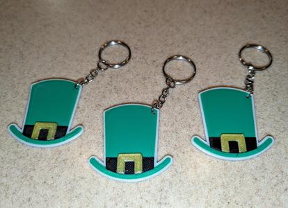 Leprechaun Hat Keychain