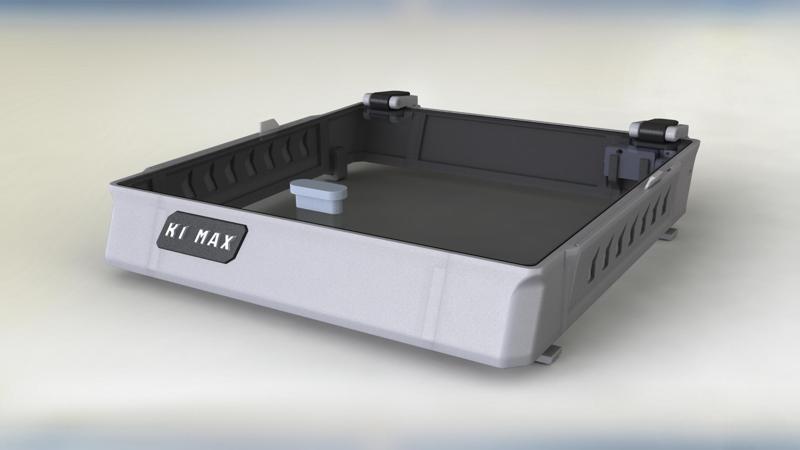 K1 MAX Riser with hinges and guider