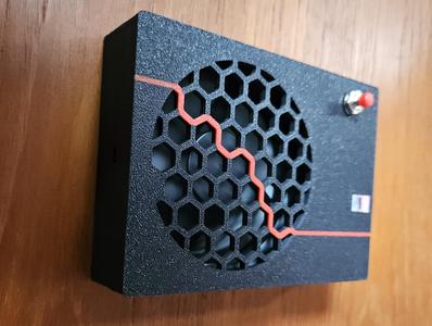 Cabin and head fan with 2 speeds and timer