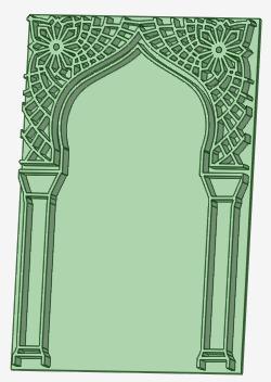 Oriental Portal 80x60 cookie cutter