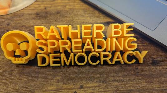 Spreading Democracy