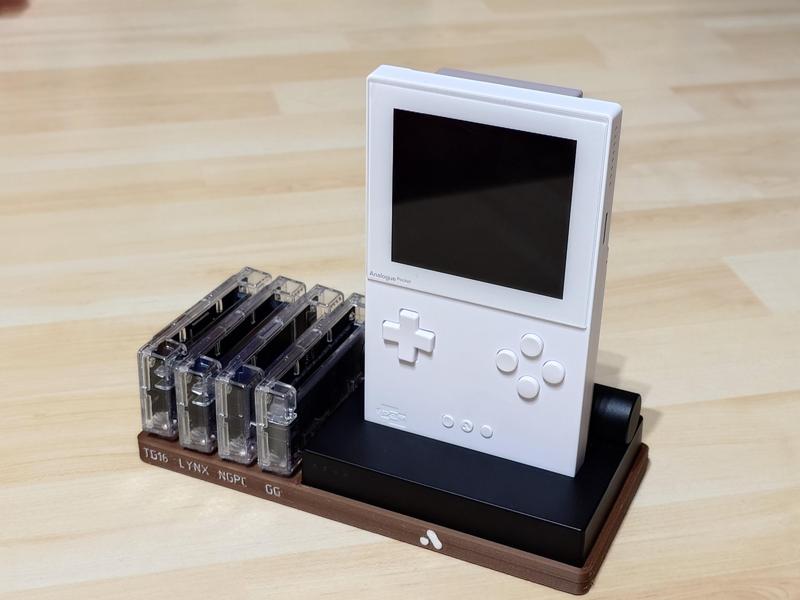 Analogue Pocket Dock and Adapter Rack