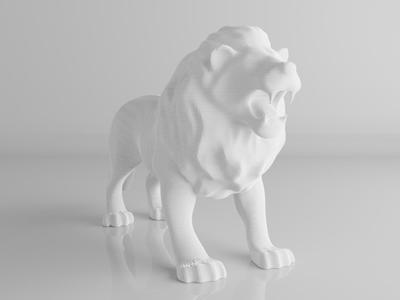 Lion Figure - Noble Protector