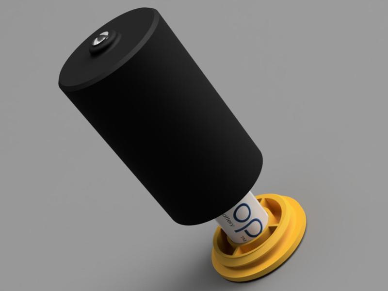 AA to D battery adapter