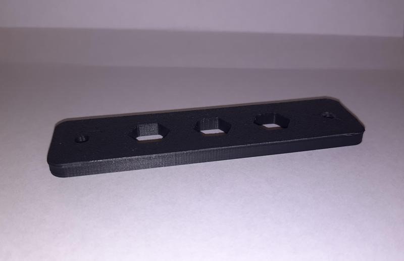 Anschütz gun stock riser plate for cheek piece