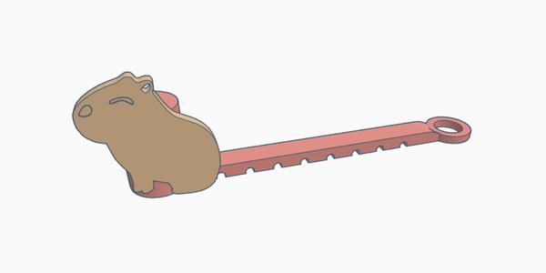 Capybara Stanley Straw Cap