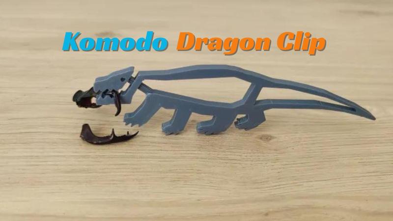 Komodo Dragon Chip Clip