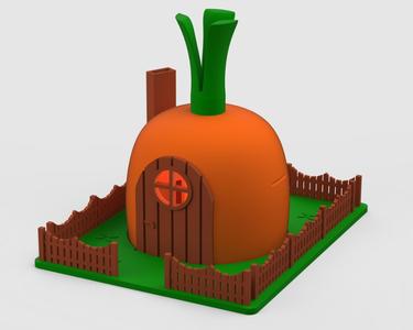 Bunny house single color printer