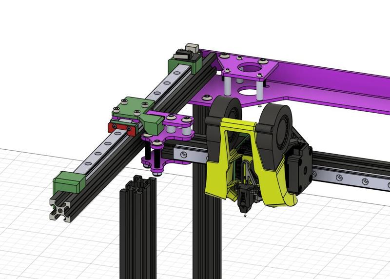 EnderXY X Carriage for H2 V2S