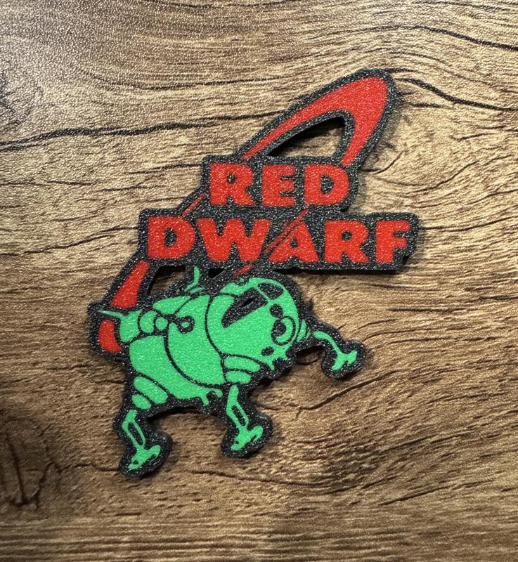 Red Dwarf Magnet (multi-color)(8x3mm magnets)
