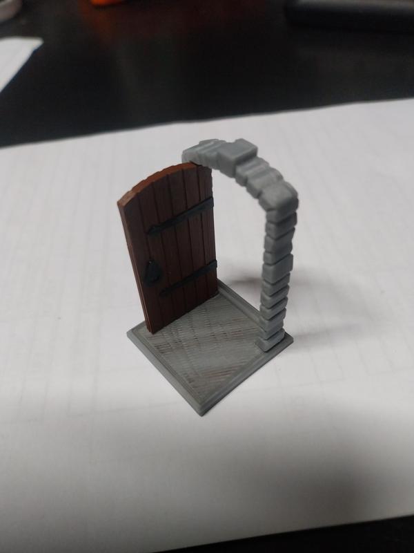 Dveře pro deskové hry Zombicide a Příval temnoty 2