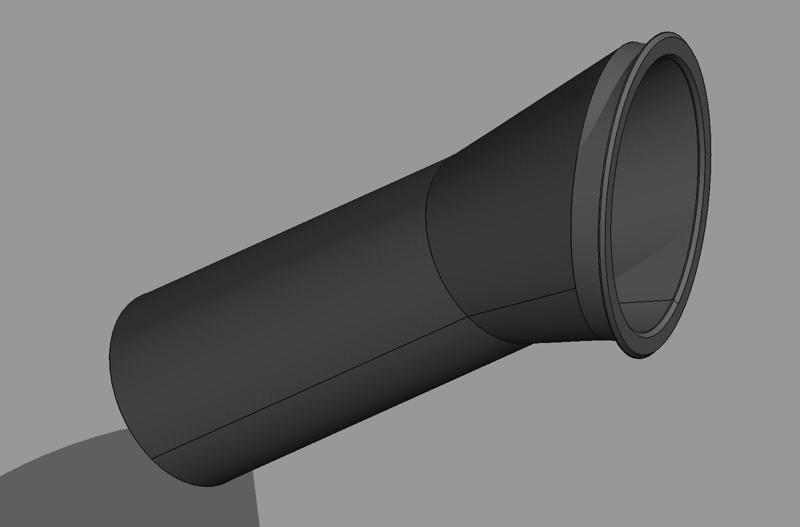 Airbus A320 Side Console Torch Holder