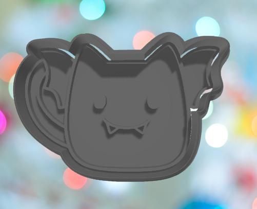 Halloween Bat Mug Cookie Cutter