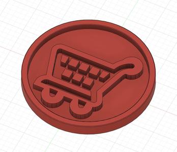 Yet Another Euro Coin (shopping cart / trolley)