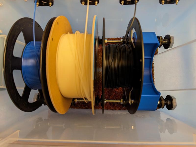 Mini Roll Support for Drybox