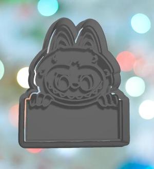 Labubu Plaque Cookie Cutter