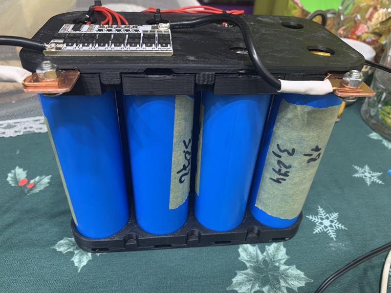 Lifepo4 40135 EVE Battery Cell Holder with cover