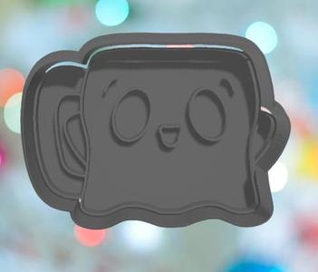 Halloween Ghost Mug Cookie Cutter
