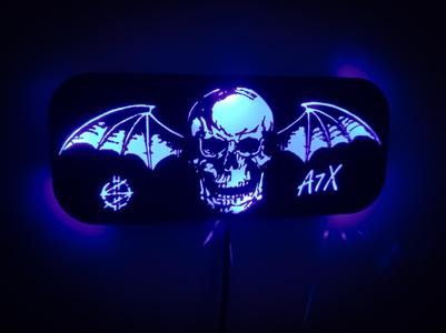 Avenged Sevenfold Deathbat LED Night Light