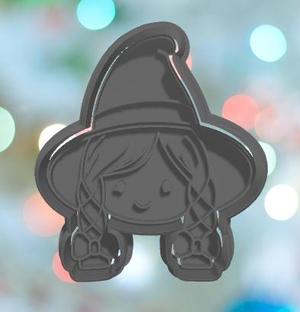 Halloween Witch Face Cookie Cutter