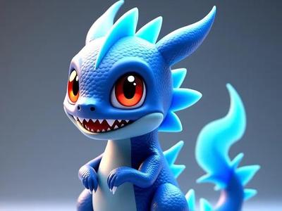 Adorable Little Dragon, First Try