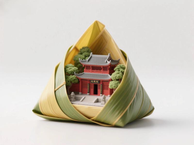 Dragon Boat Festival Zongzi Palace Print-in-Place for A1 mini