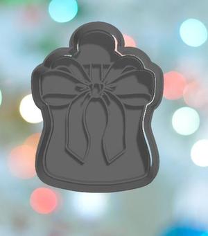 Baby Shower Bottle With Ribbon Cookie Cutter