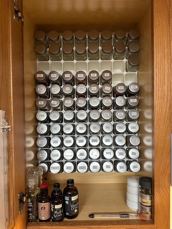 Modular Wall Mount Spice Rack