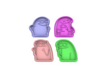 DEFORMED COOKIE CUTTERS