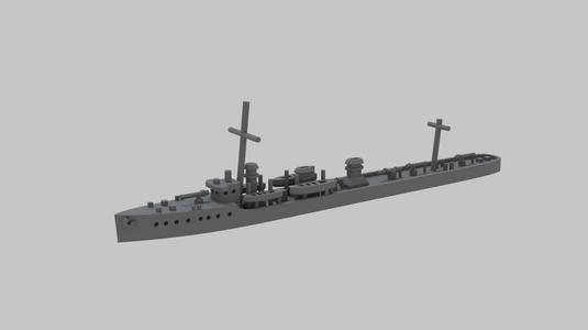 WW1 Royal Navy Acasta class Destroyer
