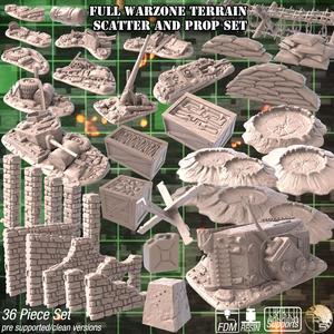 Warzone Scatter Terrain Set