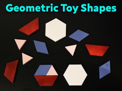 Geometric Toy Shapes