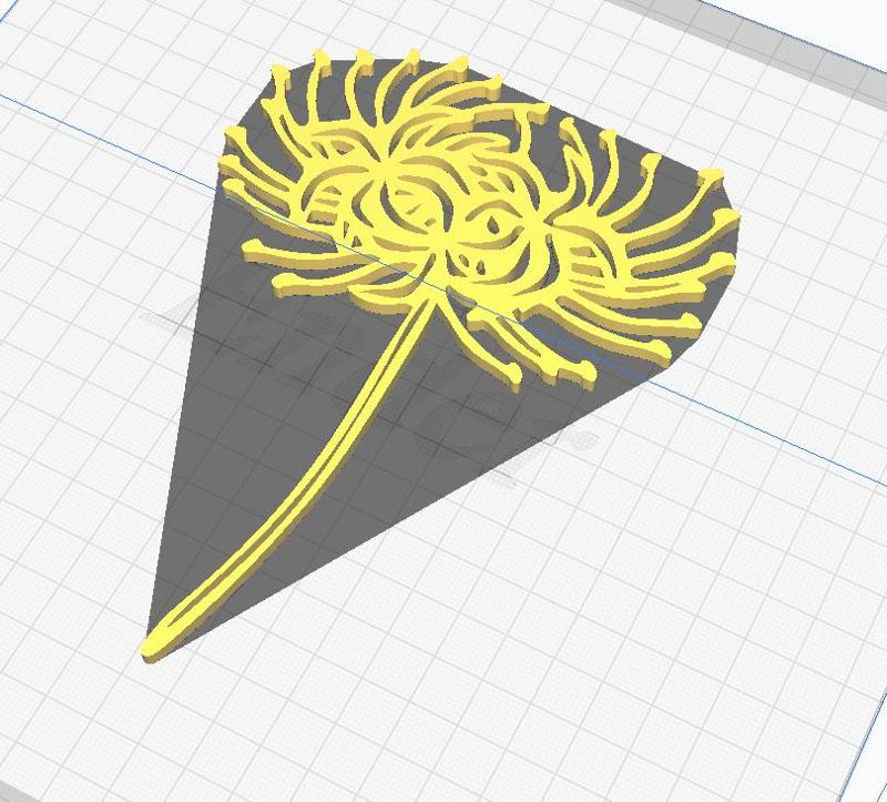 Red Spider Lily Wall Decor