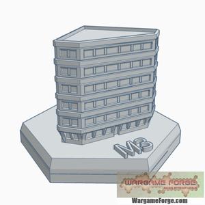 Sci-Fi Building 31 Hex Map Scale HMSSF031