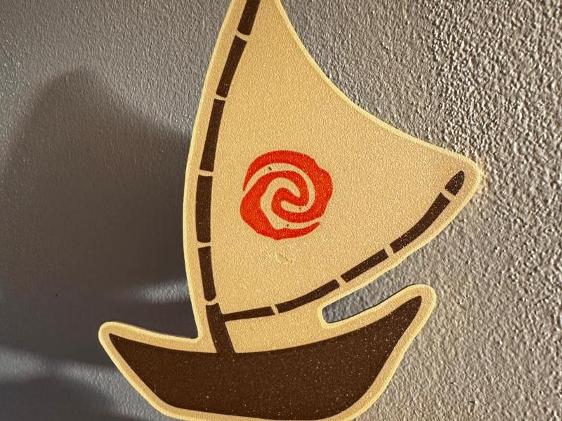 vaiana board cake topper 