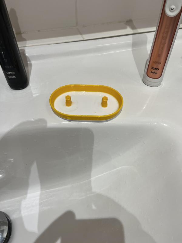 Braun oralB toothbrush holder