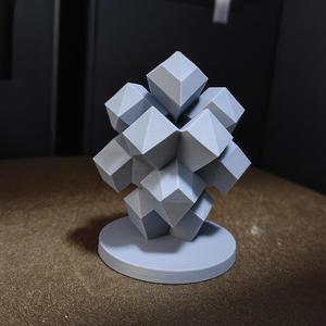 Abstract Cubes - Home Decor
