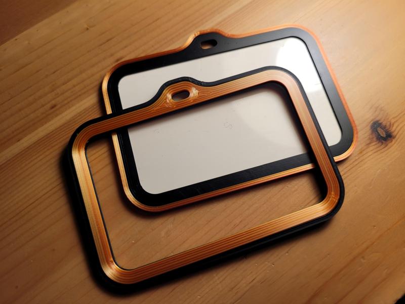 ID Card or Badge holder - two colors