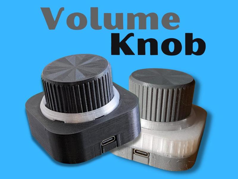 Volume Knob V2 (USB-C)