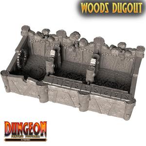Woods dugout