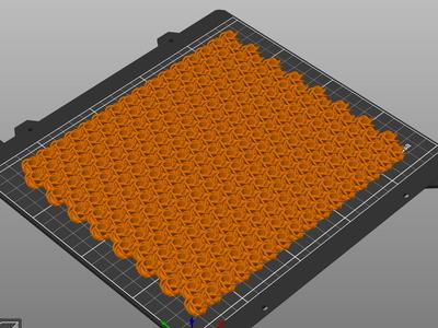 NASA Fabric fitted onto buildplate